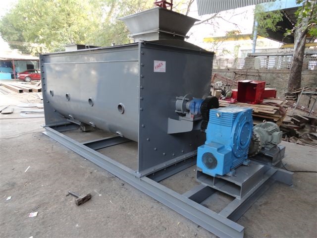 Ribbon Blender In line Dust Collector System