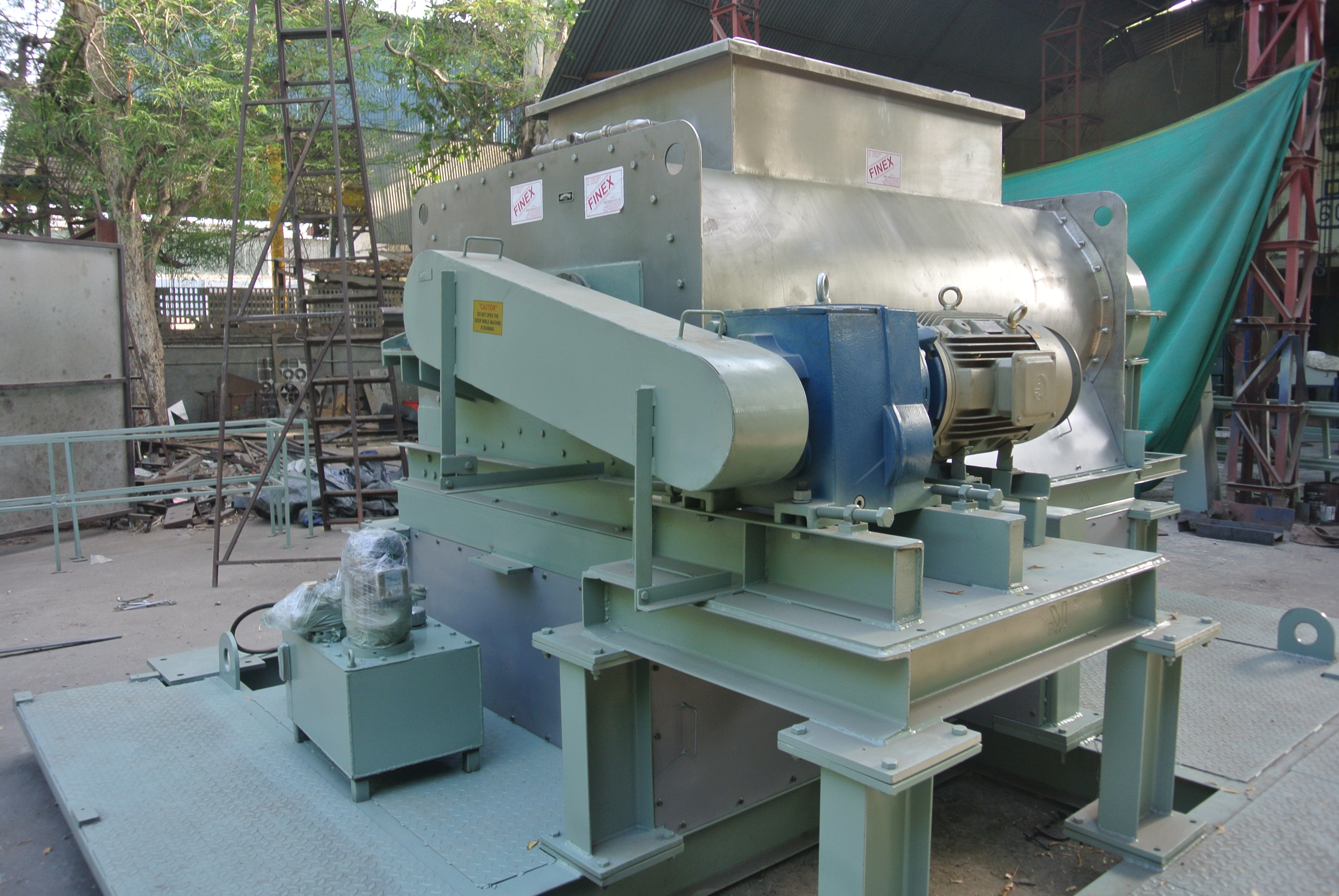 Twin Shaft Paddle Mixer